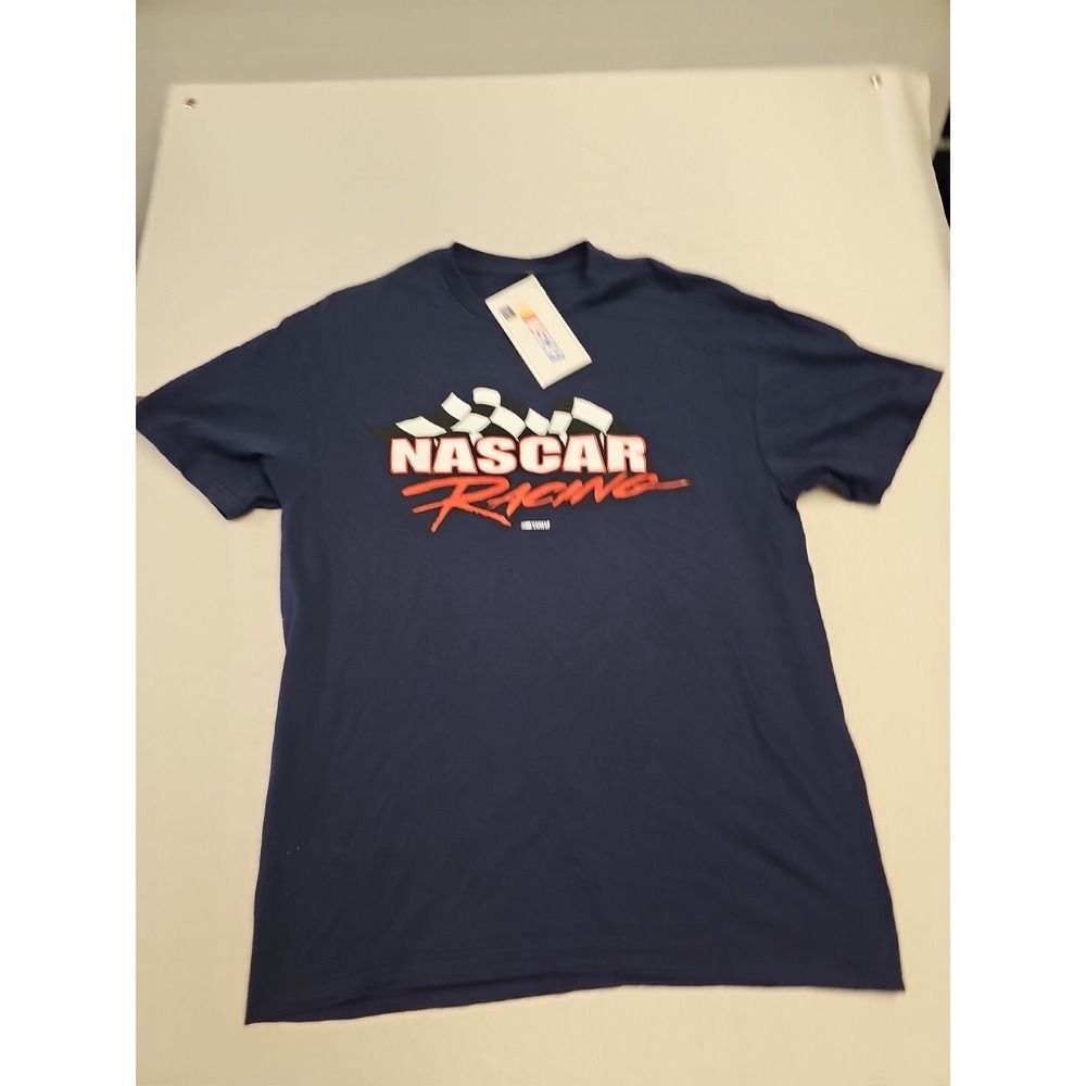 NASCAR Men's Large Blue‎ T Shirt New